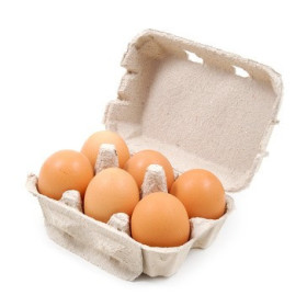 Oeufs extra frais maillane (boite de 6)