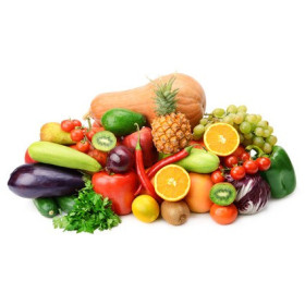 1 panier fruits de Noël