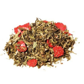 STRAWBERRY COLADA BIO (thé vert fraise-colada)